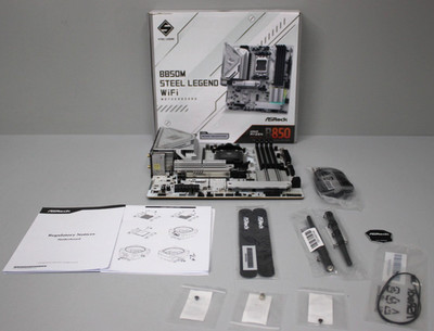 ASRock B850M Steel Legend WiFi Mainboard - AMD B850 - AMD AM5 socket - DDR5 RAM