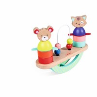 Eichhorn Stapelspiel Friends Stapelspielzeug Steckspiel Kinder Spielzeug