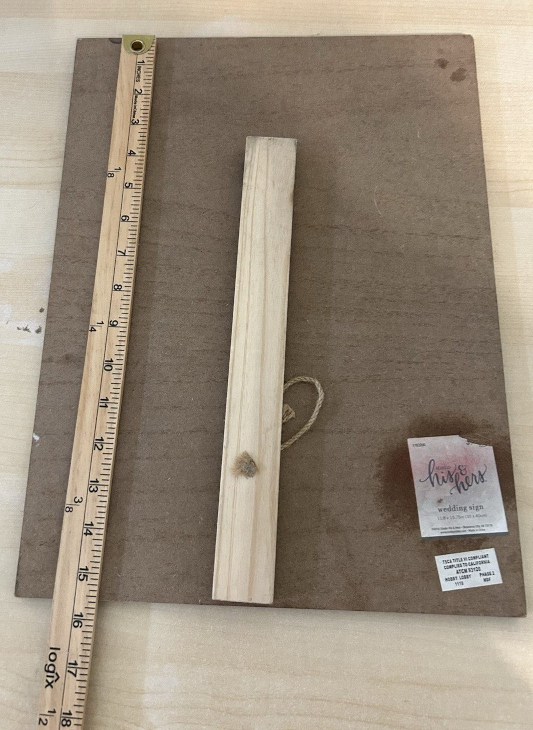 Welcome To Our Unplugged Wedding Rustic Wood Sign 12 X 16 Table Decoration