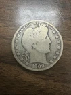 1909 Barber Half Dollar Silver  US Coin