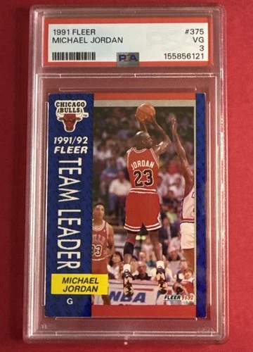 Jordan 1991 Fleer Jordan #375