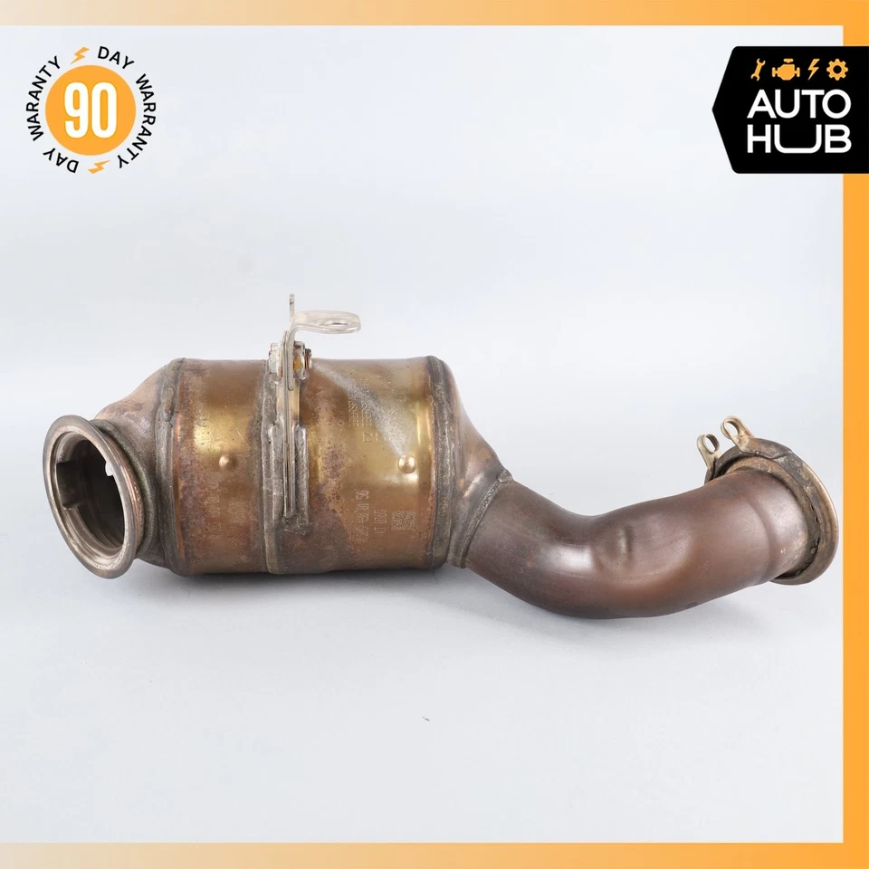 15-19 Mercedes X253 GLC300 C300 M274 2.0L Exhaust Downpipe 2054900156 OEM 96k - Image 3 of 4