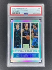Luka Doncic Dirk Nowitzki Harrison Barnes 2018 Panini Status Factions PSA 9 RC