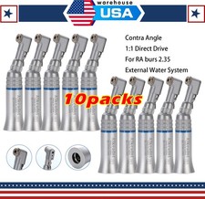 1-10 NSK Style Dental Slow Low Speed Contra Angle Handpiece Latch E-Type Attach