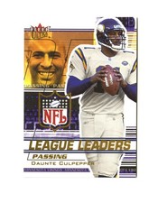 2002 Fleer Ultra Football Daunte Culpepper *League Leaders* #4 Minnesota Vikings