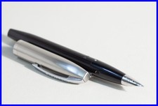 Sheaffer Imperial II Deluxe Fountain Pen In Black & Chrome With EF Steel Nib