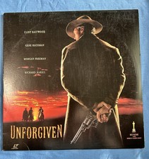CLINT EASTWOOD Laser Disc "UNFORGIVEN" Best Picture 1992 Widescreen Edition