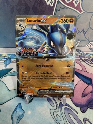 Lucario ex (Prismatic Evolutions Stamp) 051/131 Miscellaneous Cards &...