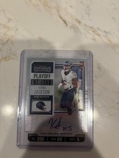 2023 Panini Contenders - Rookie Ticket Variation Kearis Jackson #160 Playoff...