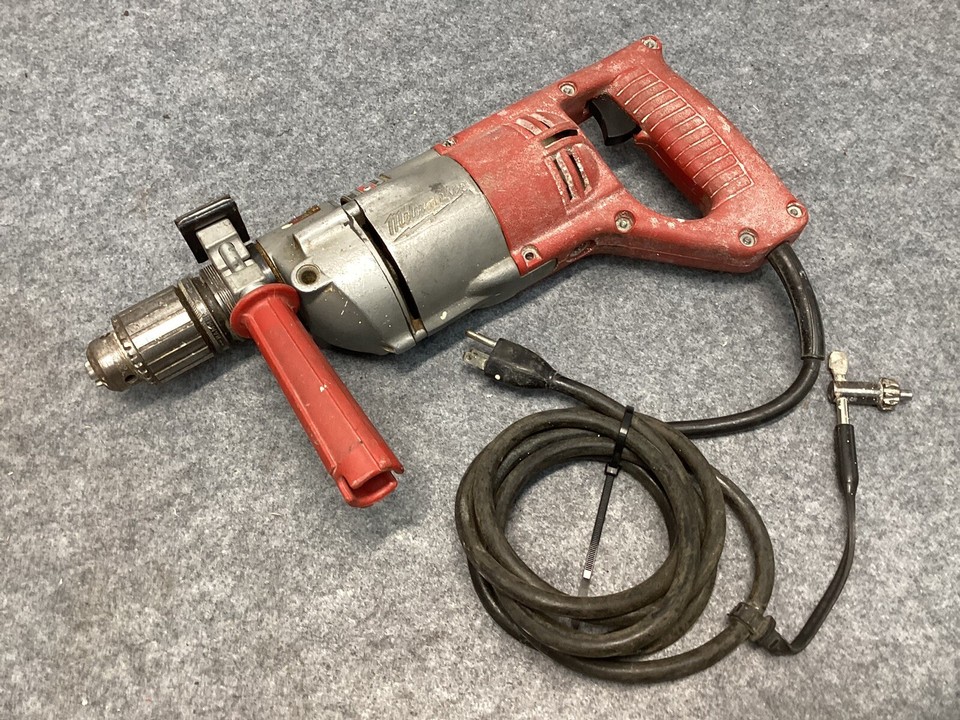 Milwaukee 5398 Heavy Duty Hammer Drill With Metal Carry Case USA With