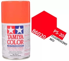 PS-20 Fluorescent Red Paint, 100ml Spray Can