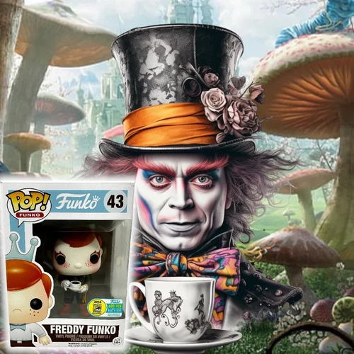 Funko Pop! 2016 SDCC Freddy Funko as Mad Hatter w/ Chronosphere LE400