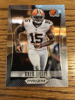 Greg Little 2012 Panini Prizm Browns Card #43   *1117*