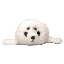 NEW Sun Lemon Fluffies Plush Seal (S) 17×15×19cm - Japan