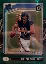 2024 Donruss Optic Rated Rookies#201 Caleb Williams Green Hyper
