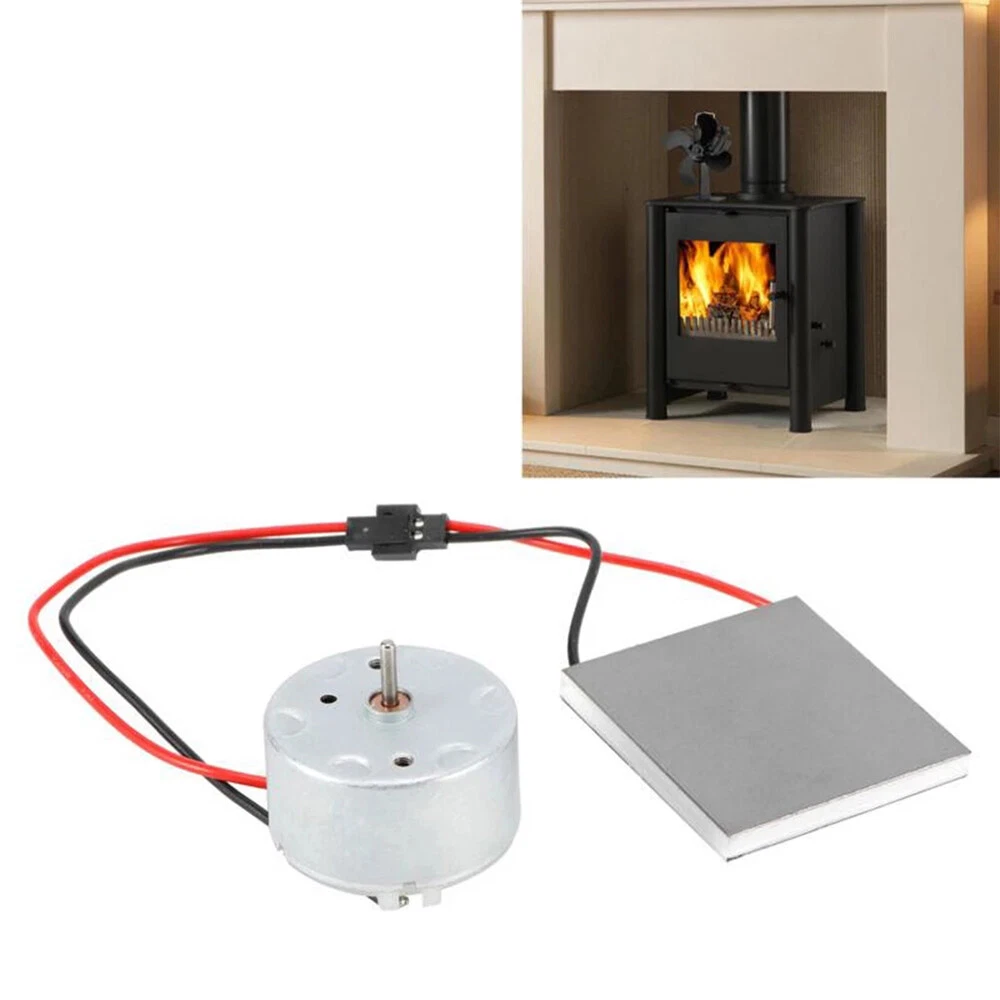 Wood Log Heated Fireplace Motor FOR Stove Burner Power Fan Heater Replace  Parts | eBay