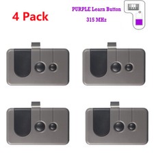 139.53753 Sears Craftsman Garage Door Opener Remote 315MHZ Purple Learn Btn US