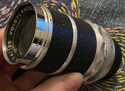 Voigtländer Color-Dynarex 135mm f/4 M42 Voigtlander Super-Dynarex 135mm f4 for Bessamatic – Camera Traders