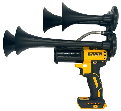 DeWalt Quad Air Horn - Impact Train Horns