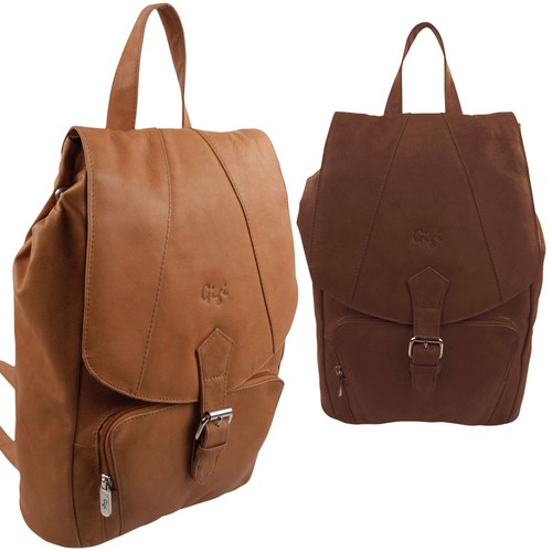 Ladies Soft Leather Gigi Backpack 