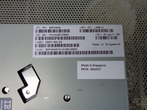 Dell IBM ULTRIUM-4 LTO4 FH SAS Internal Tape Drive HU537 95P4853 0HU537 95p4949 - Picture 5 of 7