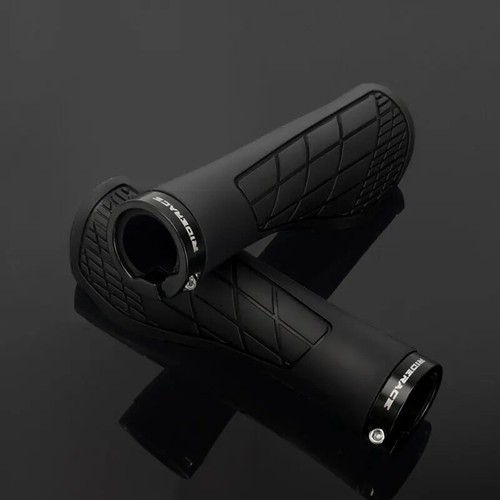 MTB Fahrradgriffe rutschfest stoßfest ergonomisch Gummi Lenkergriffe Lock-on - Bild 6 von 6