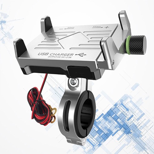 Mobile Phone Holder Mount for Motorbike Stand Motorcycle Charging - 第 8/11 張圖片