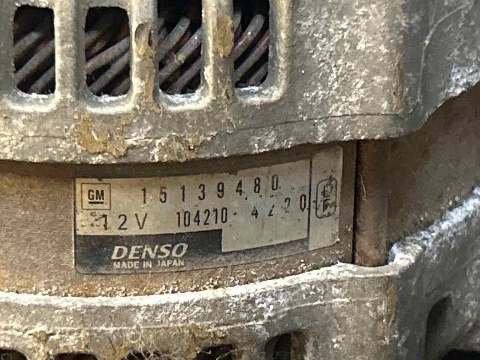 Fits 2006-2009 Chevrolet Impala, 5.3L Alternator, OEM:15139480 - Изображение 2 из 4