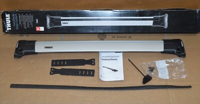 Thule 7501 AeroBlade Edge Raised Rail Load Bar, Silver - 1 Bar