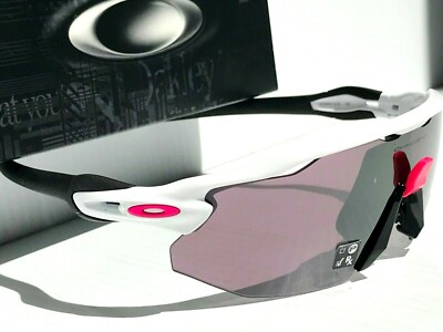 OAKLEY Radar® EV Advancer Oakley RADAR EV ADVANCER Shiny White Pink PRIZM Road Black