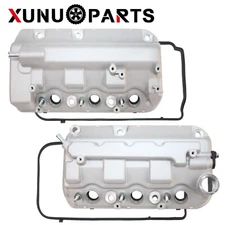 Front & Rear Valve Cover Set for 2008 2009 2010 2011 2012 Honda Accord 3.5L SOHC