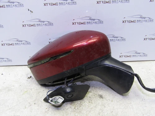 NISSAN NOTE E12 13-17 CAMERA DOOR WING MIRROR ELECTRIC (DRIVER SIDE) IN RED