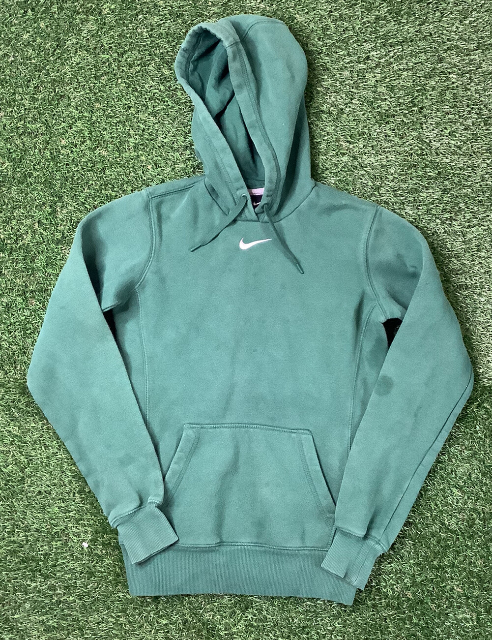 center swoosh hoodie vintage Green 