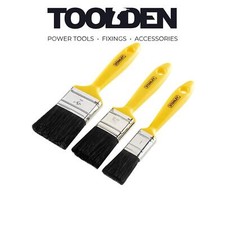 Stanley Set of 3 25 38 & 50mm Hobby Paint Brushes