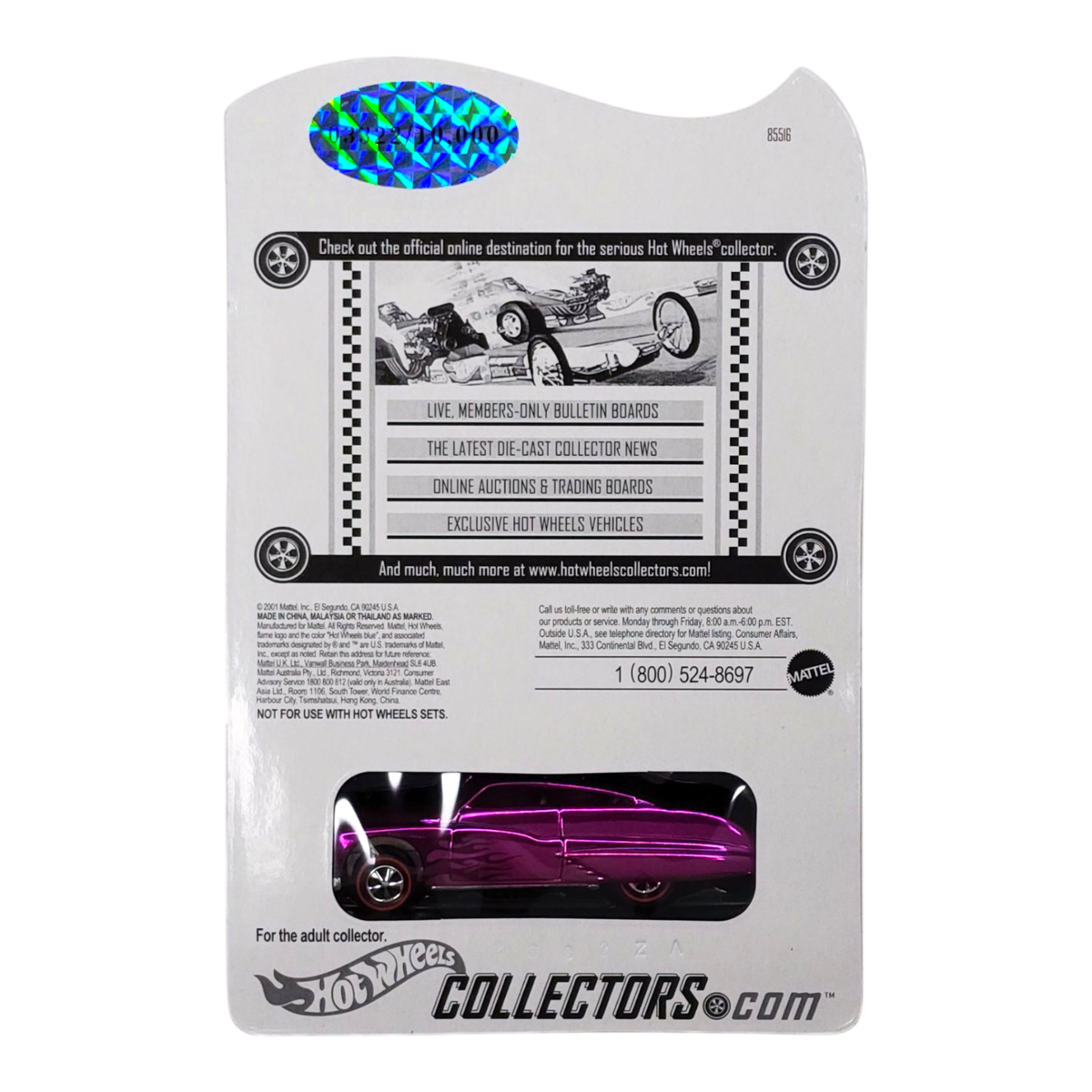 HOT WHEELS Purple Passion HWC Series 1 Collectors '49 Mercury HW