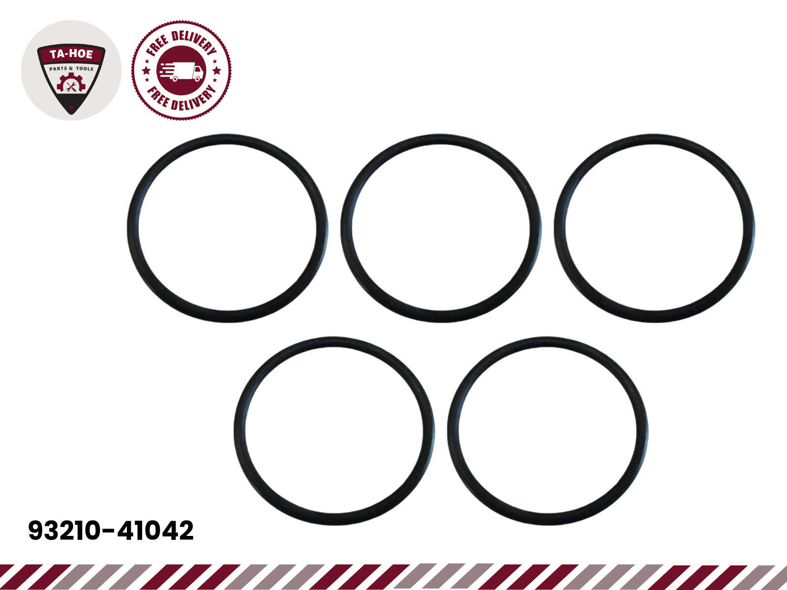 93210-41042 Fits Yamaha Outboard Parsun 25-200 HP O-Ring x5 PCS 93210-43043