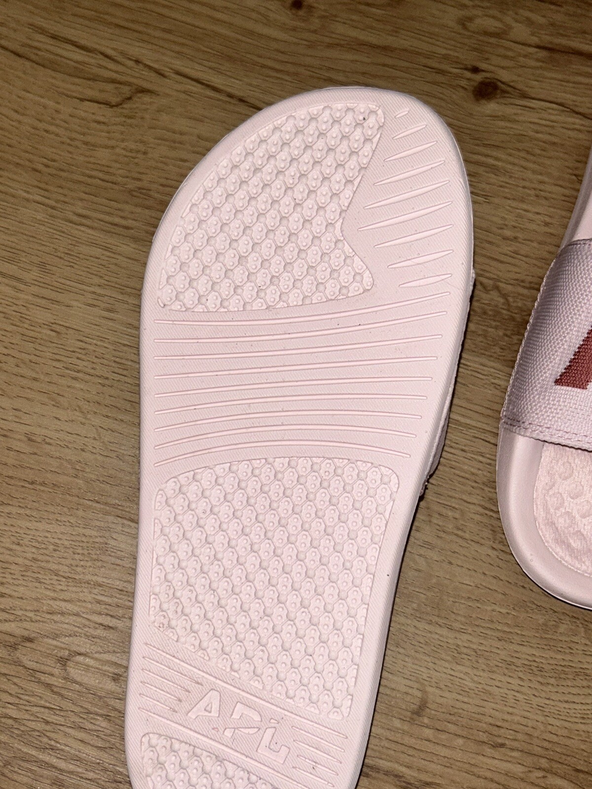 APL LINEA DONNA TECHLOOM SLIDES SANDALI TAGLIA 6 ROSA SENZA TESSUTO