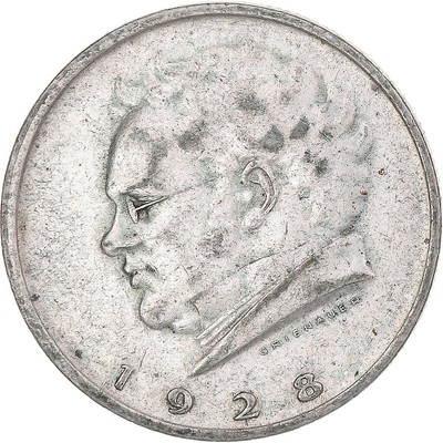 [#848663] Münze, Österreich, 2 Schilling, 1928, Wien, vz(40-45), Silber, KM:2843