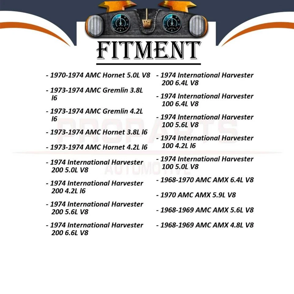 1x Bomba de dirección asistida para AMC Hornet 4,2 L 1973-1974 Foto 4 de 4
