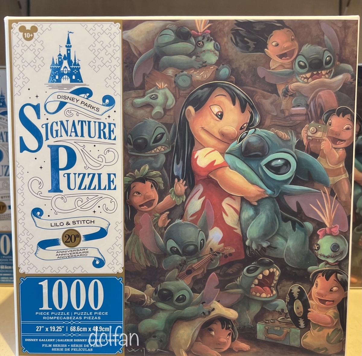 ディズニー Disneyland 20周年 パズル Disney Parks Lilo & Stitch 20th Anniversary 1000 Piece