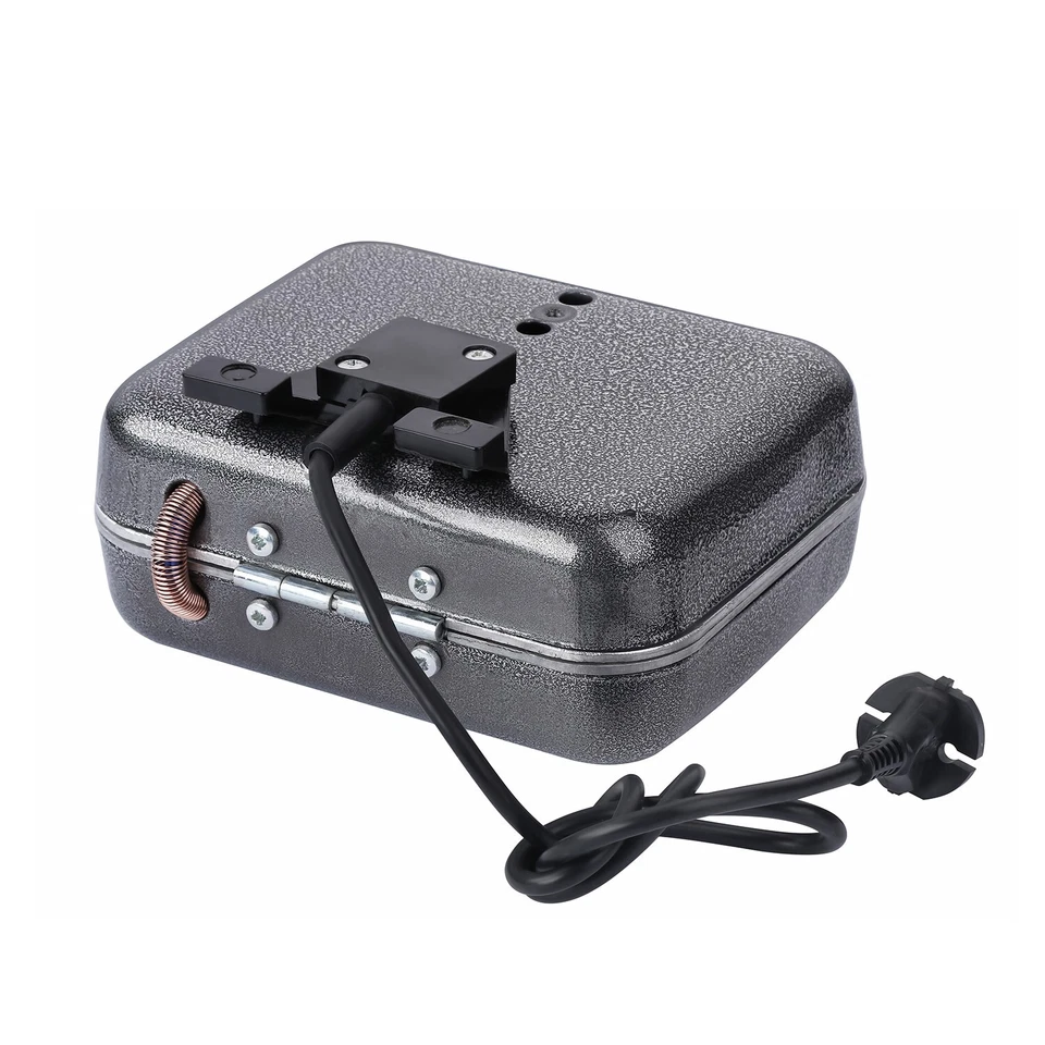 RUSSIAN USSR ELECTRIC SQUARE WAFFLE IRON MAKER EB-1/220 NEW + RECIPE SILVER - Image 4 of 4