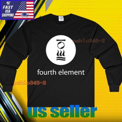 NEW SHIRT FOURTH ELEMENT LOGO LONG SLEEVE T-SHIRT UNISEX FUNNY USA SIZE S-5XL
