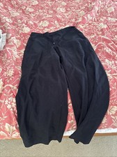 Uniqlo Black Cotton Pants with Pockets Pre-Owned - See Size Details