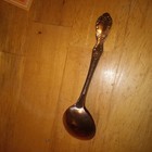 1971 Avon Pressed Glass Bowl with Silver Plated Spoon — photo 5
