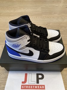 NIKE AIR JORDAN 1 MID SE UNION BLUE BLACK TOE SIZE 6 UK 40 EUR QUICK DISPATCH | eBay
