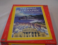 Mystery Voyage Board Game National Geographic University Game Complete