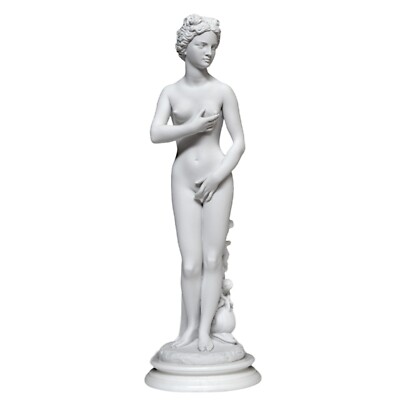 Venus Der Medici Skulptur aus Tabelle IN Marmor Mit Basis IN Alabaster H 25cm