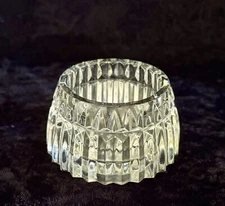 Tipperary Irish Crystal Candle/Tealight Holder in Pleated Design