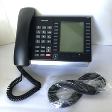 Toshiba IP5131-SDL 20-Button Backlit Display Gigabit  IP Phone w/cord