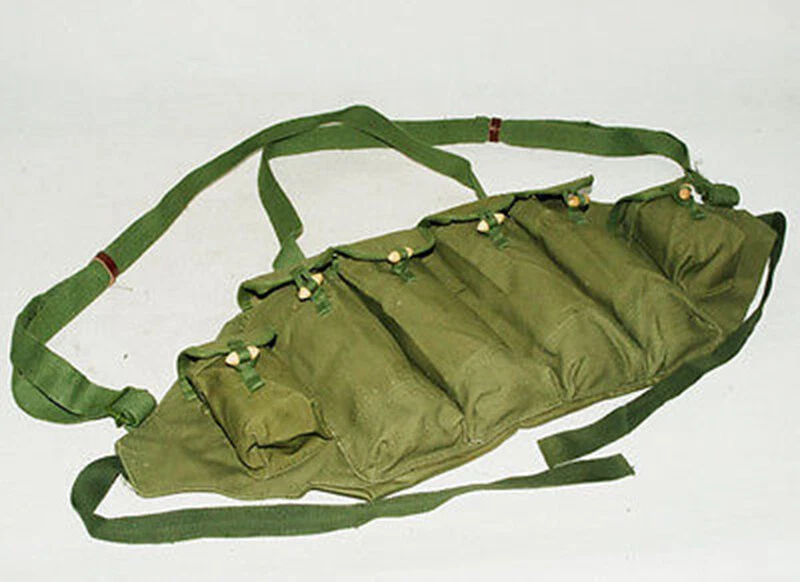 Surplus Militray Chinese Type 81 AK Chest Rig Ammo Pouch - CN006 - Image 2 of 4